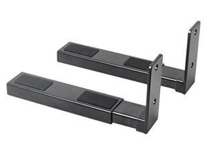 Pyle Universal Speaker Wall Mount, Dual Bracket Stands for Center Channel Speakers