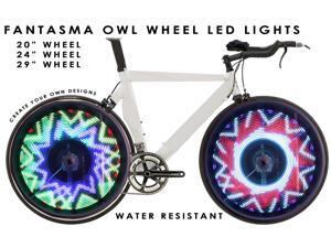 Fantasma OWL BK-7082 Bicycle On-Wheel LED Imaging System (700c~up) Fantasma OWL BK-7082 Bicycle On-Wheel LED Imaging System (700c~up)