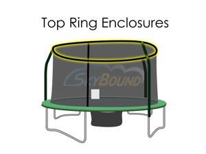SkyBound 14 Foot Trampoline Net - Fits 14 Foot Frames with 4 Enclosure Poles and Top Ring (Compatible with JumpKing, Bazoongi, Orbounder) SkyBound 14 Foot Trampoline Net - Fits 14 Foot Frames with 4 Enclosure Poles and Top Ring (Compatible with JumpKing, Bazoongi, Orbounder)