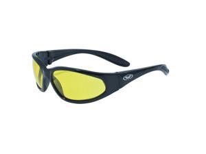 Global Vision Hercules Gloss Black Frame Yellow Antifog Lens Herc PL YT Global Vision Hercules Gloss Black Frame Yellow Antifog Lens Herc PL YT
