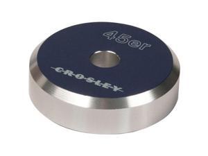 CROSLEY RADIO CR9100A-BL 45'er Aluminum 45RPM Adapter ,Blue CROSLEY RADIO CR9100A-BL 45'er Aluminum 45RPM Adapter ,Blue