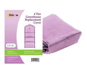 Ogrow® Premium PE Greenhouse Replacement Cover, Lilac - fits Frame Size 19"L x 27" W x 62" H Ogrow® Premium PE Greenhouse Replacement Cover, Lilac - fits Frame Size 19"L x 27" W x 62" H