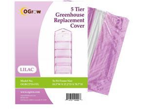 Ogrow® Premium PE Greenhouse Replacement Cover, Lilac - fits Frame Size 19" L x 27"W x 79"H Ogrow® Premium PE Greenhouse Replacement Cover, Lilac - fits Frame Size 19" L x 27"W x 79"H