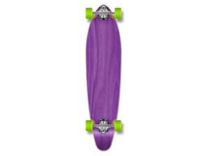 Complete Longboard KICKTAIL Skateboard 40" X 9.75" - Purple Complete Longboard KICKTAIL Skateboard 40" X 9.75" - Purple