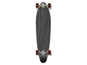 Complete Longboard KICKTAIL Skateboard 40" X 9.75" - Black Complete Longboard KICKTAIL Skateboard 40" X 9.75" - Black