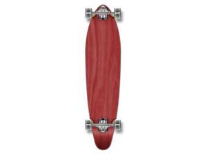 Complete Longboard KICKTAIL Skateboard 40" X 9.75" - Red Complete Longboard KICKTAIL Skateboard 40" X 9.75" - Red