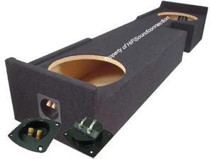 CUSTOM FORD F150 SUPER CAB 00-03 TRUCK DUAL 10 SUBWOOFER ENCLOSURE BASS SUB BOX