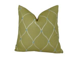 Plutus Dewdrop Handmade Throw Pillow, (Double sided 24" x 24") Plutus Dewdrop Handmade Throw Pillow, (Double sided 24" x 24")