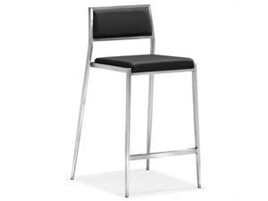 ZUO Dolemite 26" Counter Stool in Black (set of 2) ZUO Dolemite 26" Counter Stool in Black (set of 2)