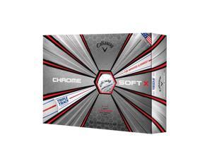Callaway 64240571280 Callaway Chrome Soft X Triple Track Golf Balls-Dozen-White Callaway 64240571280 Callaway Chrome Soft X Triple Track Golf Balls-Dozen-White