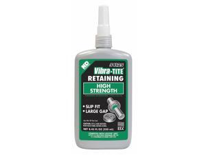Vibra-tite Retaining Compound, 8.45 oz. Bottle, 3000 Shear Strength (PSI) 54125 Vibra-tite Retaining Compound, 8.45 oz. Bottle, 3000 Shear Strength (PSI) 54125
