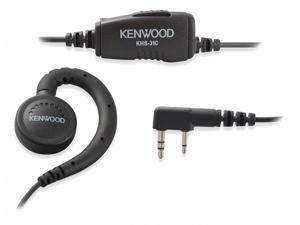 Ear Loop Earpiece,Plstc/Metal,38inL Cord KENWOOD KHS-31C