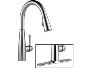 Delta Essa Single Handle Lever Kitchen Faucet with Pull-Down Spray, Chrome Delta Essa Single Handle Lever Kitchen Faucet with Pull-Down Spray, Chrome
