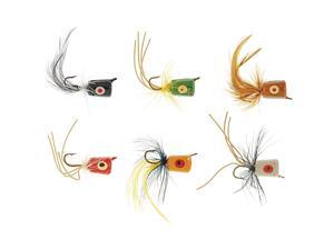 South Bend 1006 Poppers Assorted Fishing Packaged Fly/Popper South Bend 1006 Poppers Assorted Fishing Packaged Fly/Popper