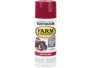 Rust-Oleum 12 Oz. Troy-Bilt Red Farm & Implement Spray Paint 303473 Rust-Oleum 12 Oz. Troy-Bilt Red Farm & Implement Spray Paint 303473