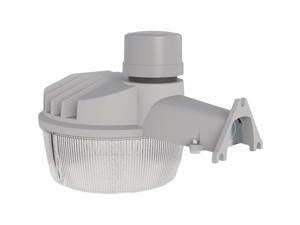 Halo Gray Dusk To Dawn Standard LED Outdoor Area Light Fixture, 10,000 Lm. Halo Gray Dusk To Dawn Standard LED Outdoor Area Light Fixture, 10,000 Lm.