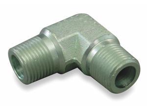 Eaton Aeroquip Hydraulic Hose Adapter Trivalent Chromate Zinc 2085-6-4S Eaton Aeroquip Hydraulic Hose Adapter Trivalent Chromate Zinc 2085-6-4S