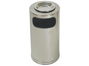 Details about   TOUGH GUY 4PGG2 Trash Can,Round,15 gal.,Silver 