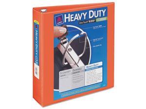 Heavy-Duty View Binder w/Locking 1-Touch EZD Rings, 2" Cap, Orange 17598 Heavy-Duty View Binder w/Locking 1-Touch EZD Rings, 2" Cap, Orange 17598
