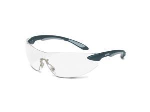Ignite Black and Silver Frame Safety Glasses with Clear Lens Ignite Black and Silver Frame Safety Glasses with Clear Lens