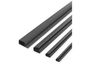 Locking Channel, Wall/Desk, 5/8Hx48L In Locking Channel, Wall/Desk, 5/8Hx48L In