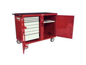 KNAACK 63 STORAGEMASTER™ Jobsite Mobile Workbench, 46-1/4" W x 25" D x 37-1/2" KNAACK 63 STORAGEMASTER™ Jobsite Mobile Workbench, 46-1/4" W x 25" D x 37-1/2"