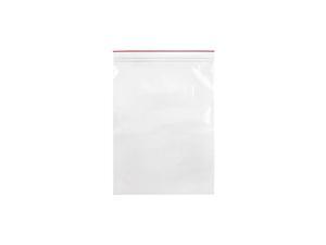 MINIGRIP RED LINE MGRL2P0912 Reclosable Poly Bag Double Zipper Seal 12" x 9", 2 MINIGRIP RED LINE MGRL2P0912 Reclosable Poly Bag Double Zipper Seal 12" x 9", 2