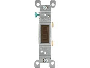 Leviton 202-1451-2 Brown Residential Grade AC Quiet Switch Toggle