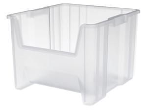 AKRO-MILS 13018SCLAR Clear Stacking Container 17 1/2 in x 16 1/2 in x 12 1/2 in AKRO-MILS 13018SCLAR Clear Stacking Container 17 1/2 in x 16 1/2 in x 12 1/2 in