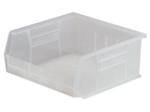AKRO-MILS 30250SCLAR Clear Hang and Stack Bin, 14-3/4"L x 16-1/2"W x 7"H, AKRO-MILS 30250SCLAR Clear Hang and Stack Bin, 14-3/4"L x 16-1/2"W x 7"H,