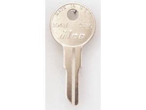 Kaba Ilco 104Am-Ap4 Key Blank,Brass,Type Ap4,6 Pin,Pk10 