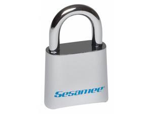 SESAMEE KCR0436 Combination Padlock,Bottom,Silver SESAMEE KCR0436 Combination Padlock,Bottom,Silver