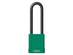 ABUS 74HB/40-75 KD GREEN Lockout Padlock,KD,Green,1-3/4"H
