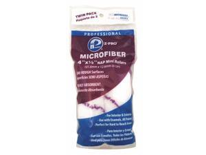 PREMIER 44502 Microfiber Roller,4 in L,1/2 in. Nap,PK2 PREMIER 44502 Microfiber Roller,4 in L,1/2 in. Nap,PK2
