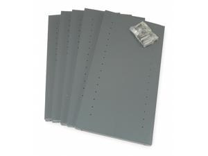 EDSAL UC5050-5 Shelves,20 ga.,Gray,48 In. W,PK5 EDSAL UC5050-5 Shelves,20 ga.,Gray,48 In. W,PK5