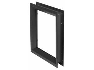 NATIONAL GUARD L-FRA100DKB-7x22 Window Frame Kit,H. 7 In,W. 22 In NATIONAL GUARD L-FRA100DKB-7x22 Window Frame Kit,H. 7 In,W. 22 In