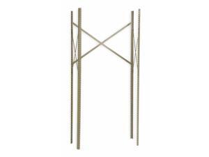EDSAL CPK75TN Shelving Post Kit,Tan,75 In. H EDSAL CPK75TN Shelving Post Kit,Tan,75 In. H