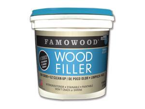 FAMOWOOD 40002126 Wood Filler, 1 gal, Pail, natural FAMOWOOD 40002126 Wood Filler, 1 gal, Pail, natural