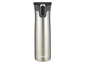 Contigo 24 oz. West Loop 2.0 Autoseal Stainless Steel Travel Mug - Silver Contigo 24 oz. West Loop 2.0 Autoseal Stainless Steel Travel Mug - Silver