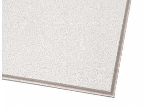 Armstrong Ceiling Tile, 24" Width, 24" Length, 5/8" Thickness, Mineral Fiber