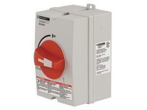 Motor Disconnect Switch, 30A, 3P, NEMA 4X Motor Disconnect Switch, 30A, 3P, NEMA 4X