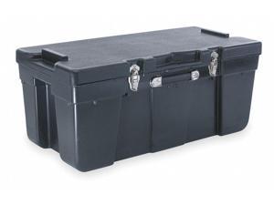 J TERENCE THOMPSON C-1 Blue Storage Trunk 15 3/4 in x 32 1/2 in x 13 3/4 in H