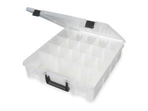 FLAMBEAU T9007 6 to 18 Adjustable Compartment Box, 14"L x 15"W FLAMBEAU T9007 6 to 18 Adjustable Compartment Box, 14"L x 15"W