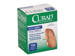 Medline Fabric Bandages Flex Fabric 1"x3" 100/BX NON25660 Medline Fabric Bandages Flex Fabric 1"x3" 100/BX NON25660