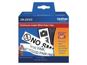Brother Label Tape Cartridge,100ftx4in HAWA DK2243 Brother Label Tape Cartridge,100ftx4in HAWA DK2243