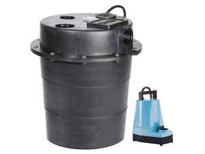 LITTLE GIANT WRS-5 Sink Pump System,1/6 HP,115V,5A,Aluminum LITTLE GIANT WRS-5 Sink Pump System,1/6 HP,115V,5A,Aluminum