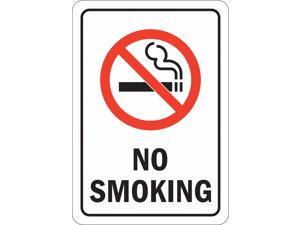 LYLE U1-1014-RA_10X7 No Smoking Sign,10x7 In.,English LYLE U1-1014-RA_10X7 No Smoking Sign,10x7 In.,English