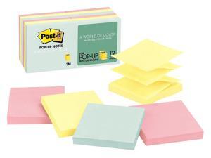 Post-it Pop-Up Sticky Notes, PK 12 3" x 3" Marseille R330-12AP Post-it Pop-Up Sticky Notes, PK 12 3" x 3" Marseille R330-12AP