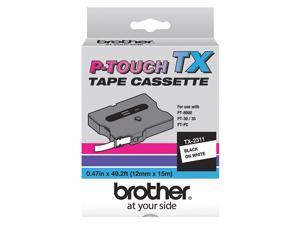Brother Label Tape Cartridge,50ftx0.47in HAWA TX2311 Brother Label Tape Cartridge,50ftx0.47in HAWA TX2311
