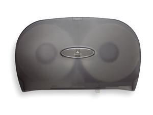 Georgia Pacific 59209 Jumbo Jr. Two-Roll Bathroom Tissue Dispenser- 20 x 5 3/5 x 12 1/4- Smoke Georgia Pacific 59209 Jumbo Jr. Two-Roll Bathroom Tissue Dispenser- 20 x 5 3/5 x 12 1/4- Smoke